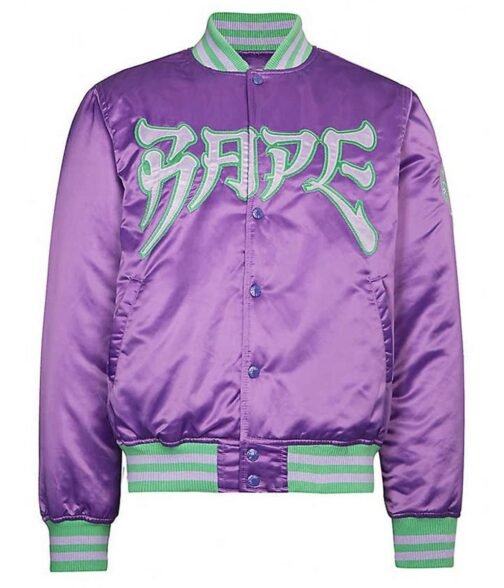 Bape X A Bathing Ape Satin Jacket