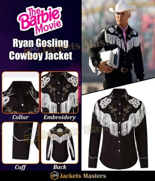 Ryan Gosling Barbie Cowboy Jacket - Image 16