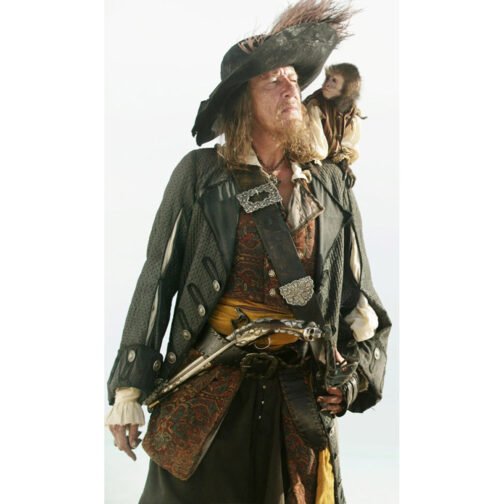 Barbossa Pirates of the Caribbean Coat - Image 5