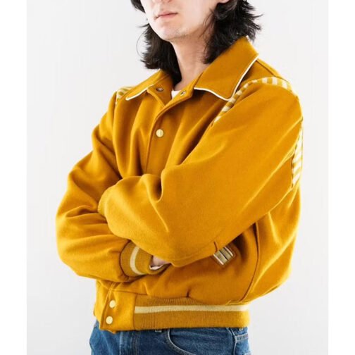 Bare Knuckles Western Varsity Wool Jacket - Image 7