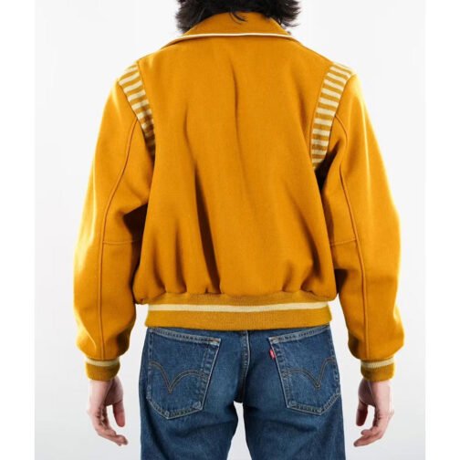 Bare Knuckles Western Varsity Wool Jacket - Image 4