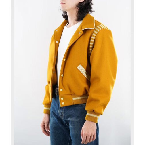 Bare Knuckles Western Varsity Wool Jacket - Image 16
