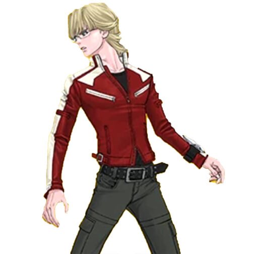 Barnaby Brooks Jr. Tiger & Bunny White and Red Jacket - Image 10