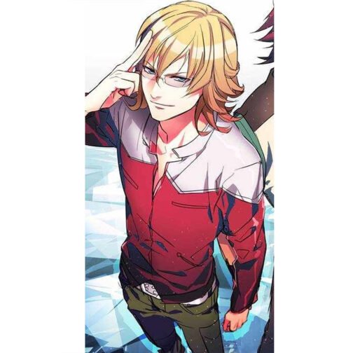 Barnaby Brooks Jr. Tiger & Bunny White and Red Jacket - Image 11