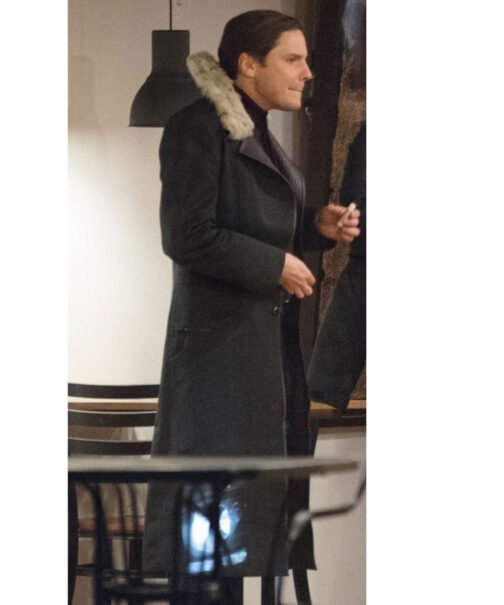 The Falcon and The Winter Soldier Daniel Bruhl Wool Coat - Image 18