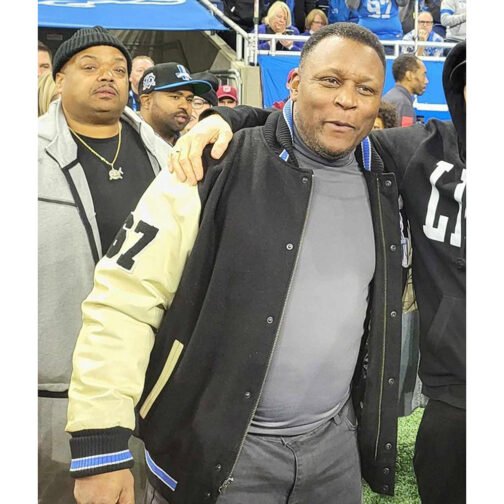 Detroit Lions Beverly Hills Edition Barry Sanders Jacket - Image 7