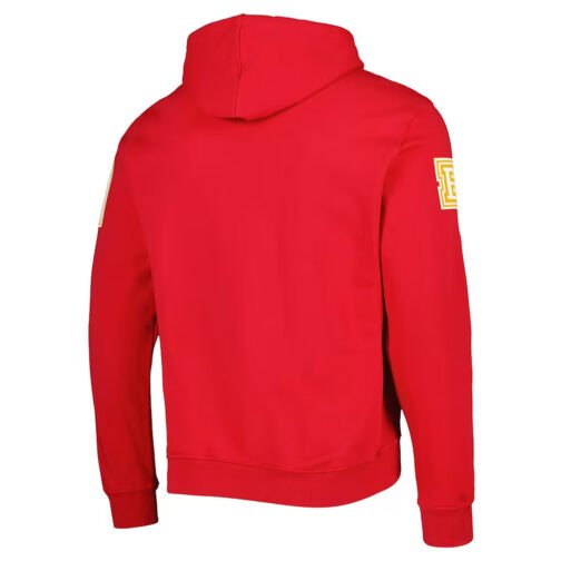 Bart Simpson Red Pullover Hoodie - Image 2