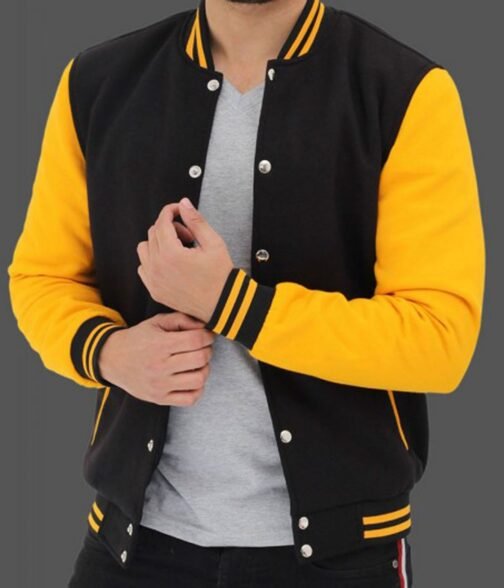 Varsity Baseball Button Up Jacket - Image 9