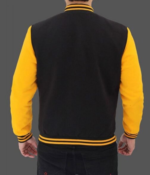 Varsity Baseball Button Up Jacket - Image 7