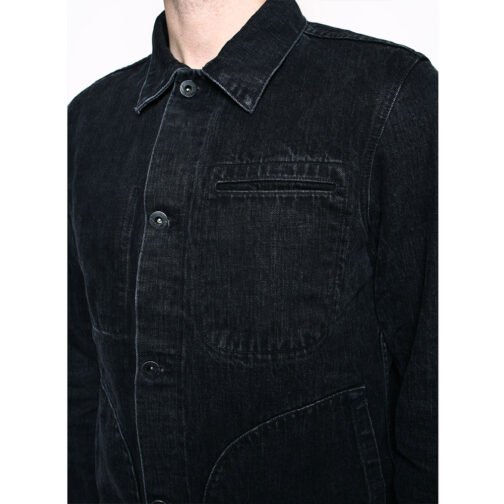 Based on a True Story Tom Bateman Black Denim Jacket - Image 5