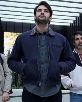 Based on a True Story Tom Bateman Blue Denim Jacket