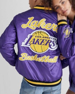 Basketball Los Angeles Lakers Purple Jacket