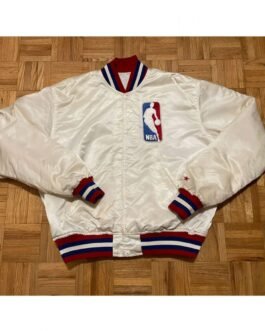 Starter NBA Referee 80s Bomber Jacket
