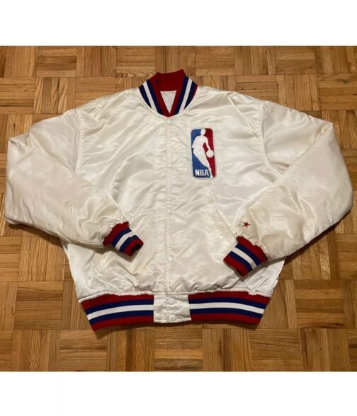 Starter NBA Referee 80s Bomber Jacket - Image 2