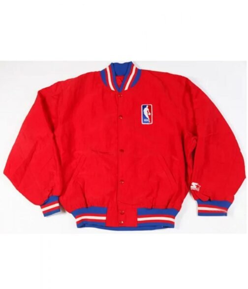 Starter NBA Referee 80s Bomber Jacket - Image 3