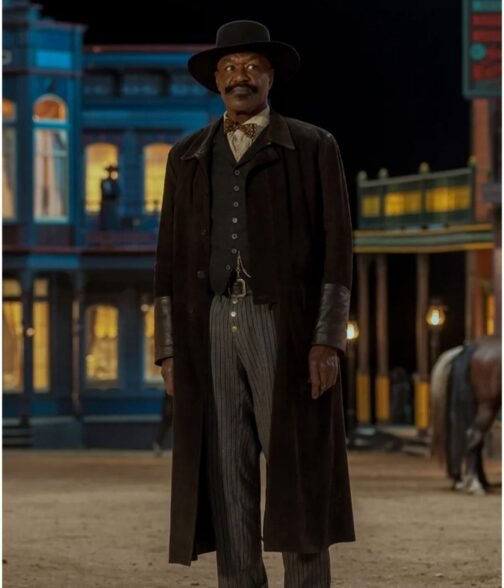 Delroy Lindo The Harder They Fall Suede Coat
