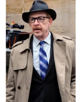 Batgirl JK Simmons Belted Cotton Coat