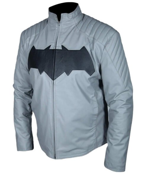 Dawn of Justice Batman Leather Jacket - Image 4