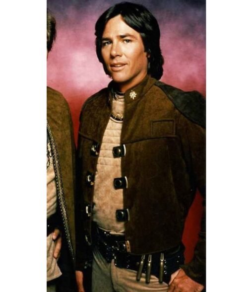 Battlestar Galactica Viper Pilot Suede Leather Jacket - Image 6