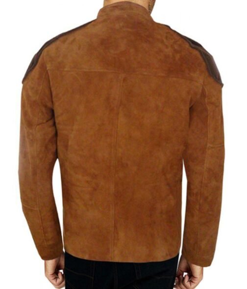 Battlestar Galactica Viper Pilot Suede Leather Jacket - Image 4