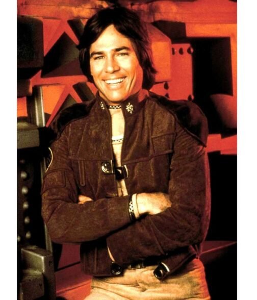 Battlestar Galactica Viper Pilot Suede Leather Jacket - Image 5