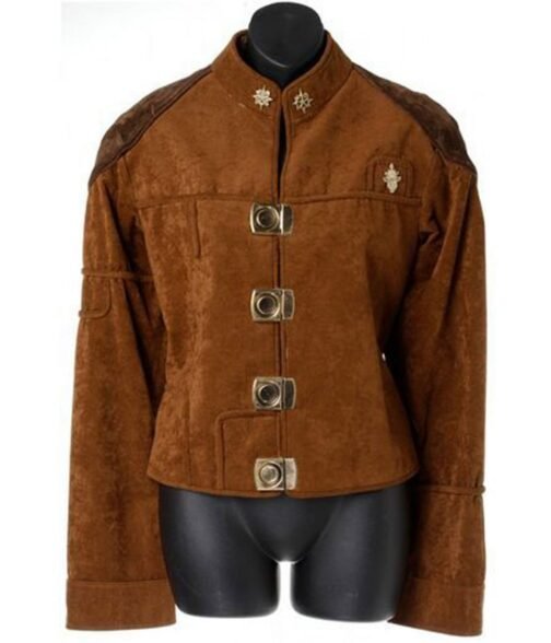 Battlestar Galactica Viper Pilot Suede Leather Jacket