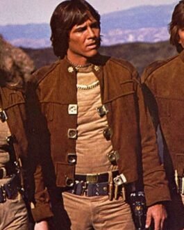 Battlestar Galactica Viper Pilot Suede Leather Jacket