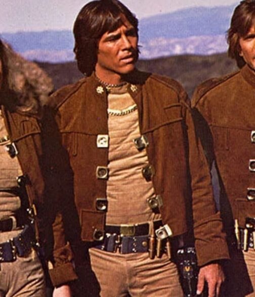 Battlestar Galactica Viper Pilot Suede Leather Jacket - Image 2