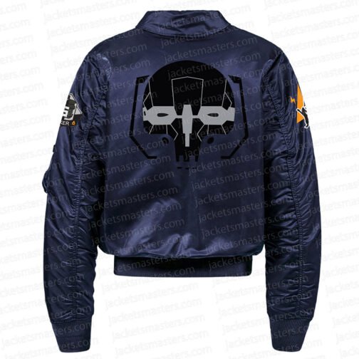 Flight Battletech Mechwarrior Bomber Satin Jacket - Image 10