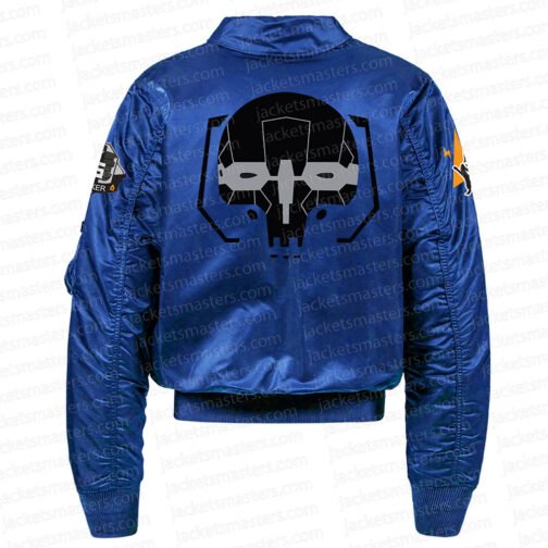 Flight Battletech Mechwarrior Bomber Satin Jacket - Image 8
