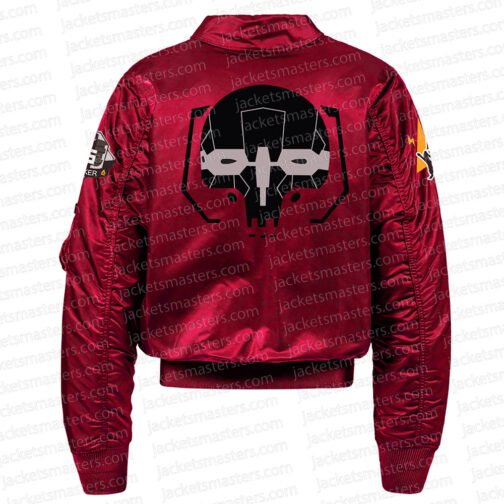 Flight Battletech Mechwarrior Bomber Satin Jacket - Image 9