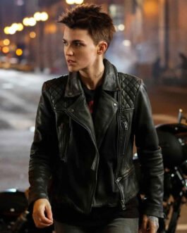Batwoman Ruby Rose Biker Leather Jacket