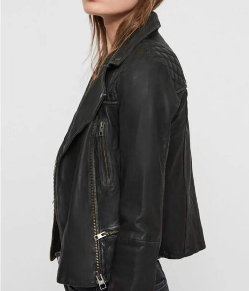 Batwoman Ruby Rose Biker Leather Jacket - Image 4
