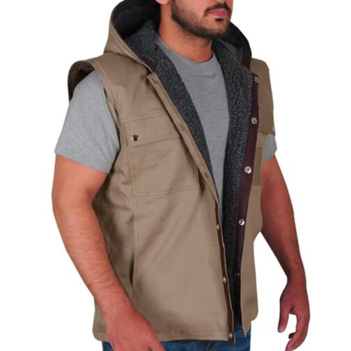Bushwick Dave Bautista Hooded Vest - Image 5