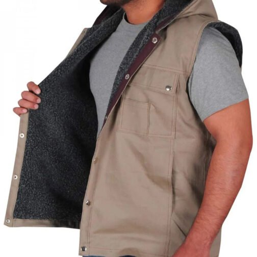 Bushwick Dave Bautista Hooded Vest - Image 6