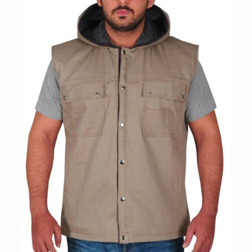 Bushwick Dave Bautista Hooded Vest - Image 4