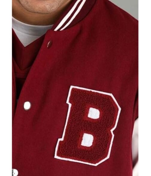 Varsity Bayside High Letterman Jacket - Image 3