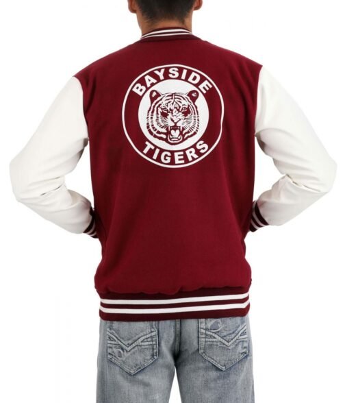 Varsity Bayside High Letterman Jacket - Image 2