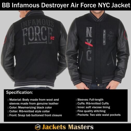 BB Infamous Destroyer Air Force NYC Jacket - Image 12