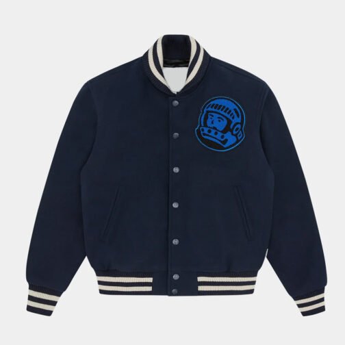 Astro BBC Burgundy Varsity Jacket - Image 2