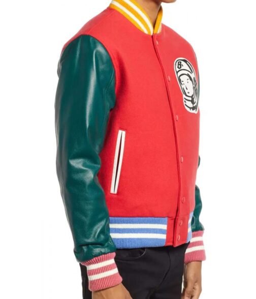 BBC Spaceman Logo Varsity Letterman Jacket - Image 7