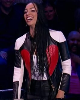 Corinne Fox Beat Shazam Quilted Heart Jacket