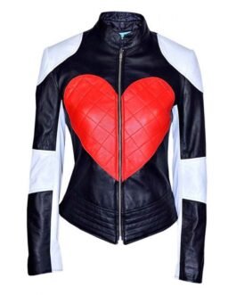 Corinne Fox Beat Shazam Quilted Heart Jacket