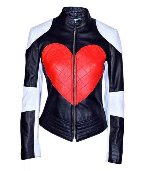 Corinne Fox Beat Shazam Quilted Heart Jacket