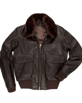 Jon Hamm Top Gun Maverick Flight A2 Leather Jacket