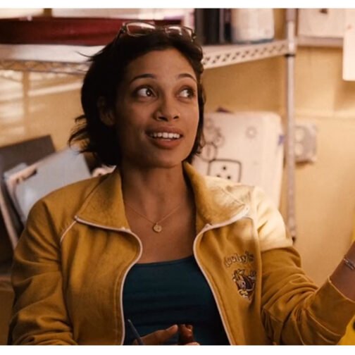 Clerks III Rosario Dawson Yellow Fleece Jacket - Image 12