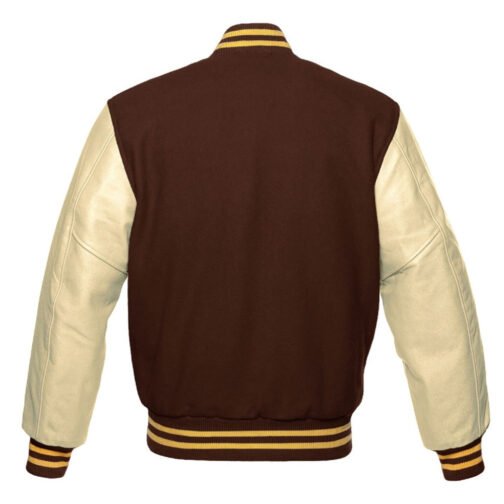 Varsity Wool and Leather Jacket - Image 16