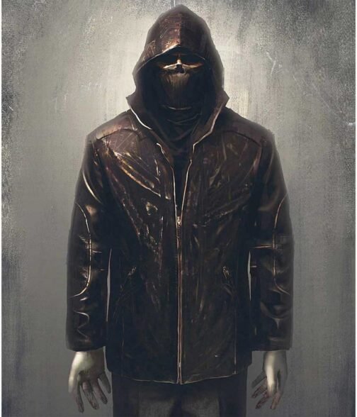 Bell Killer Murdered Soul Suspect Leather Hooded Jacket - Image 2