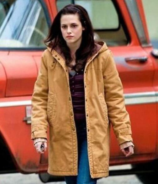 Kristen Stewart Twilight Coat with Hood - Image 2