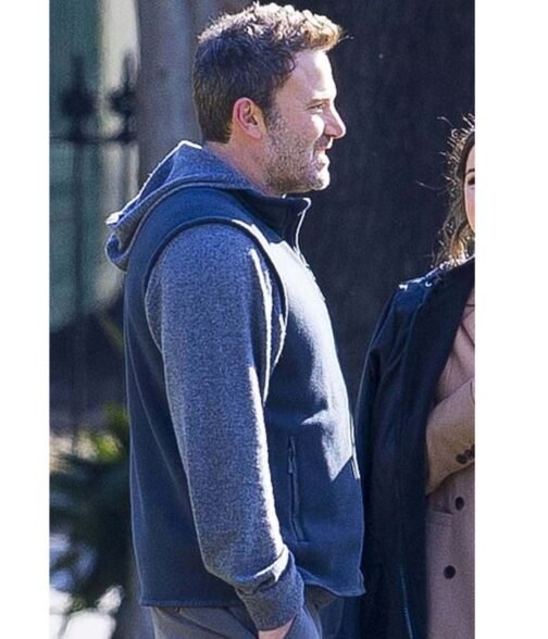 Deep Water Ben Affleck Blue Vest - Image 5